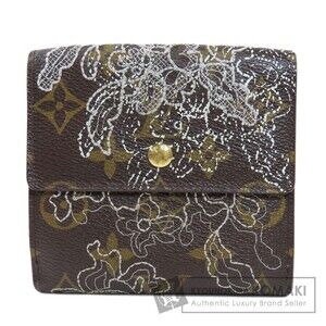 Louis Vuitton Double Hook Wallet Dantere Bifold Monogram Canvas